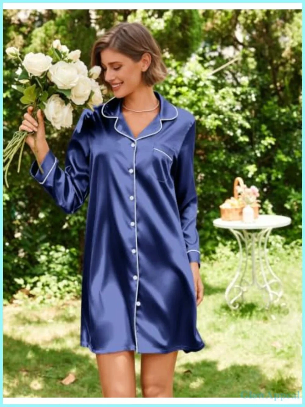 N/A silky satin